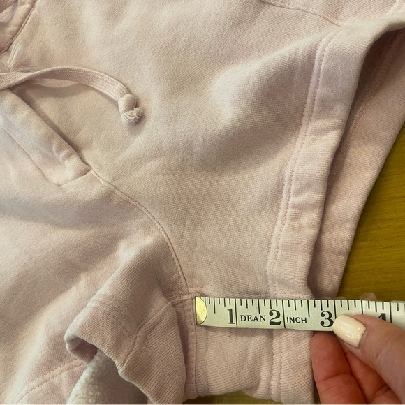 Helmut Lang Women’s Pink Shorts Drawstring zipper pockets size 10 - Picture 8 of 16